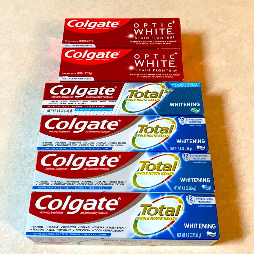 Colgate Total & Optic White Toothpaste